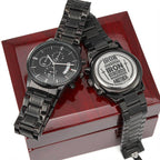 Iron Sharpens Iron (Proverbs 2717) – Men's Watch