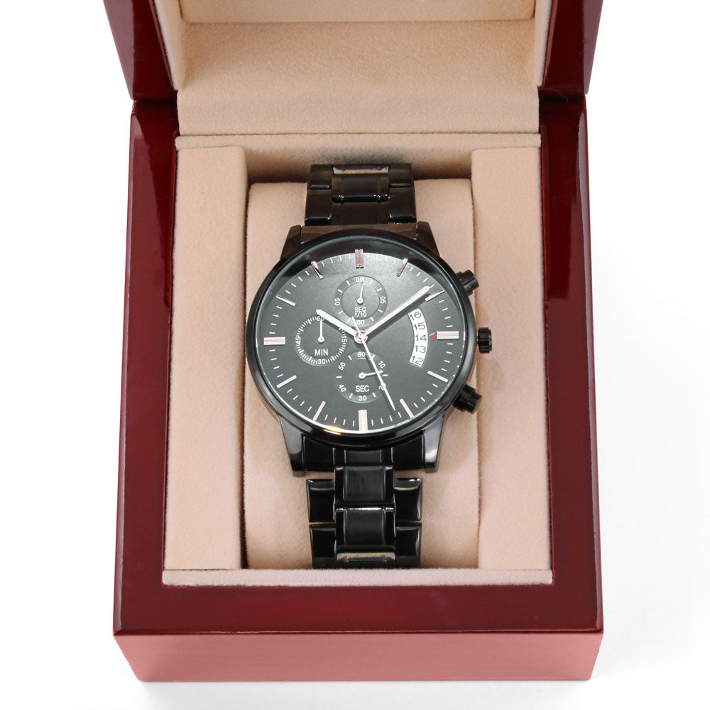 Groomsman Promoted From Wingman to Groomsman – Men's Watch