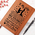To My Wife Sooner – Leather Journal