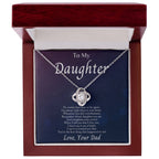 Im Always With You - Love Knot Necklacec