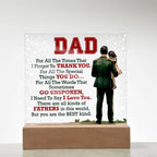 Thank You Dad - Acrylic Square