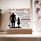 To My Daughter Skies – Acrylic Square