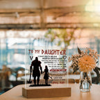 To My Daughter Skies – Acrylic Square